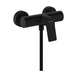 Hansgrohe Vivenis Jednouchwytowa bateria prysznicowa Original, natynkowa, Czarny Matowy