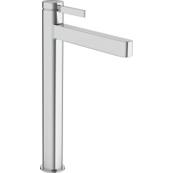 Hansgrohe Finoris Jednouchwytowa bateria umywalkowa 260 CoolStart do umywalek nablatowych z kpl. odpływowym Push-Open, Chrom