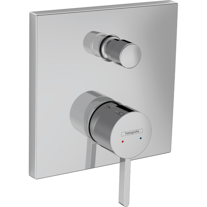 Hansgrohe Finoris Jednouchwytowa bateria wannowa, podtynkowa do