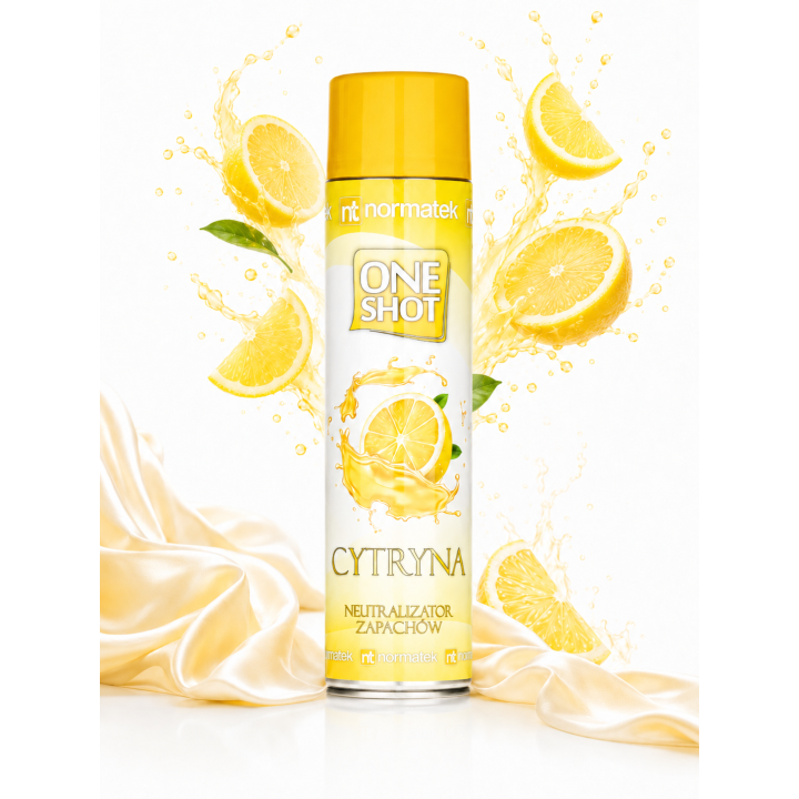 NORMATEK One Shot Cytryna neutralizator zapachów 600 ml