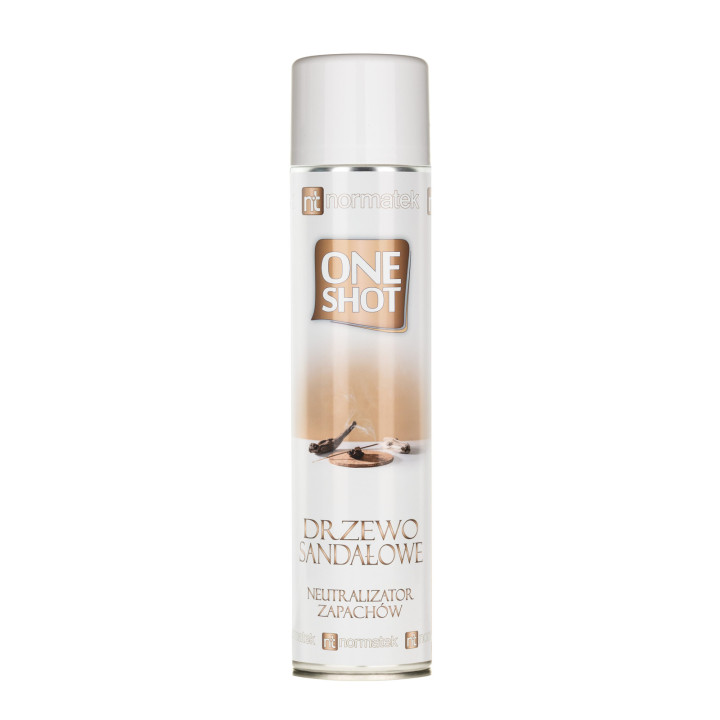 NORMATEK One Shot DRZEWO SANDAŁOWE neutralizator zapachów 600 ml