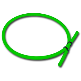 Zielony wężyk 1/4 cala (6,4 mm) do filtrów wody i lodówek USMT