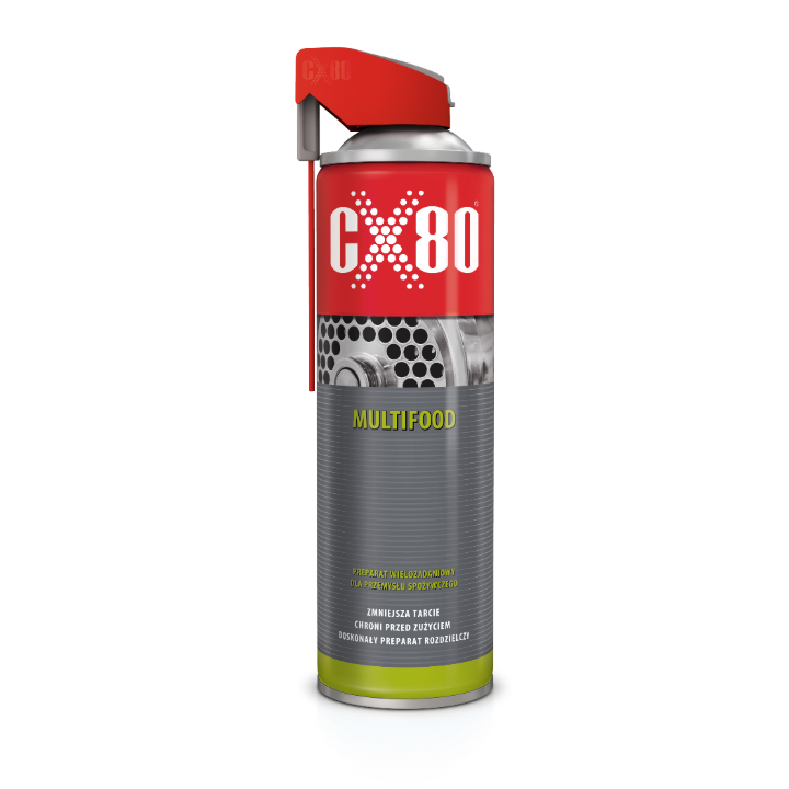 MULTIFOOD CX80 500ml DUO SPRAY preparat wielozadaniowy spożywczy