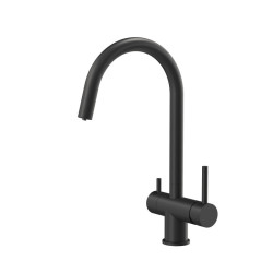 Bateria kuchenna CAREN - stalowa, pure carbon, obrotowa, Quadron