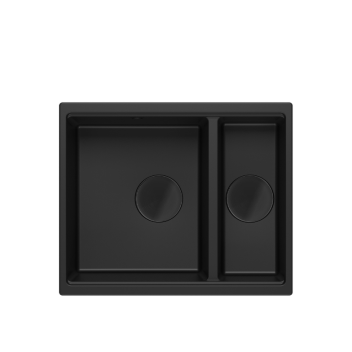 LOGAN 150 GraniteQ zlewozmywak pure carbon 56x46x22 cm