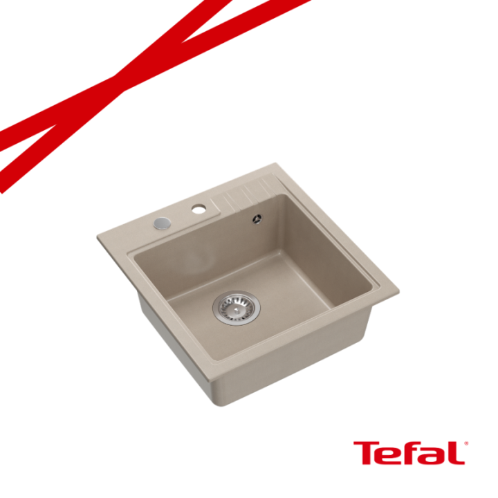 PETER 110 GraniteQ zlewozmywak granitowy pearl beige (beżowy)