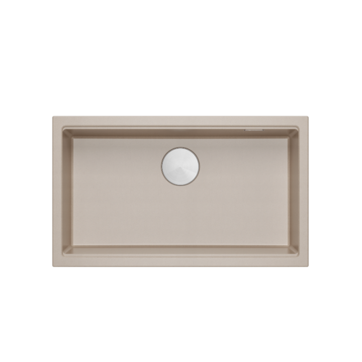 LOGAN 110 GraniteQ zlewozmywak pearl beige 76x45x23,5 cm