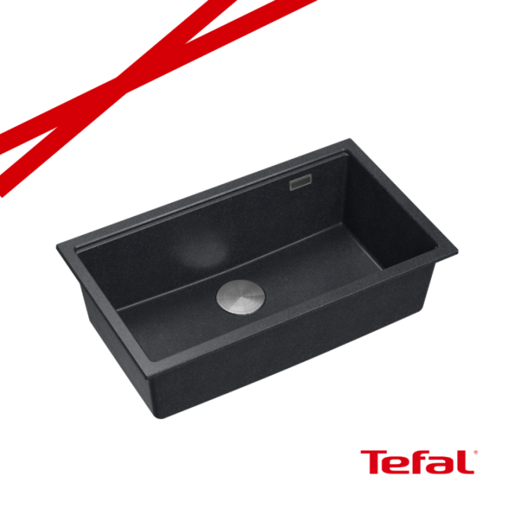 LOGAN 110 GraniteQ zlewozmywak black diamond 76x45x23,5 cm