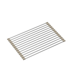 Qmata stalowa/beżowy silikon 380 x 250 mm, 13 patyczków, Quadron