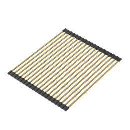 Qmata złota nano PVD/czarny silikon 430 x 320 mm, 19 patyczków