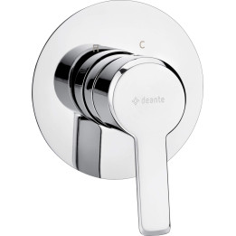 Bateria prysznicowa podtynkowa bez przełącznika natrysku chrom BQA 044L