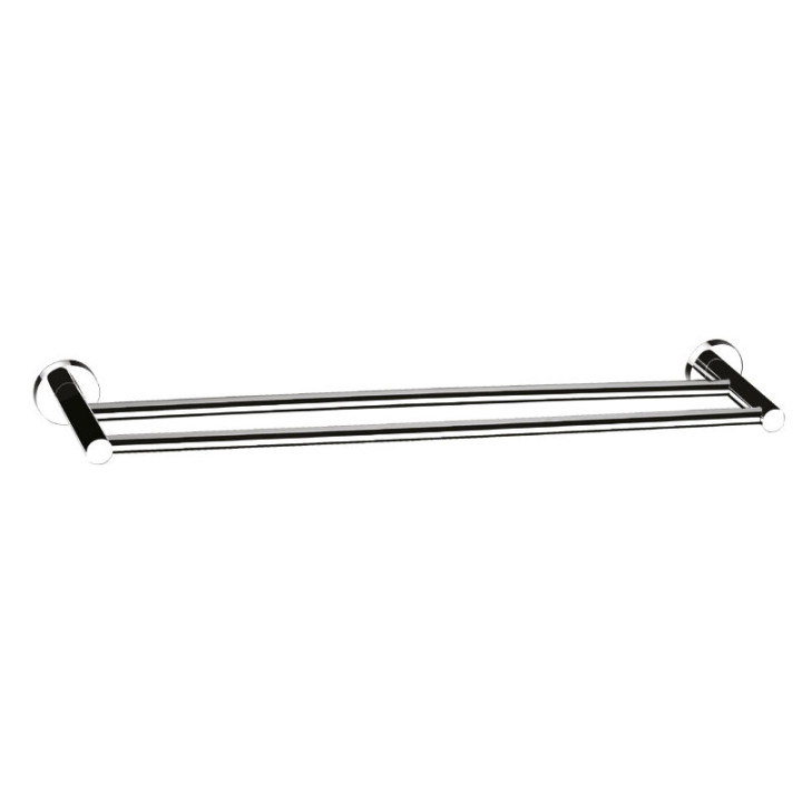 GRACE wieszak na ręcznik podwójny 60cm, chrom