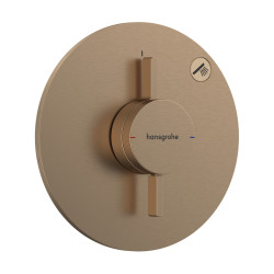 Hansgrohe DuoTurn S Bateria z mieszaczem do 1 odbiornika, podtynkowa, Brąz Szczotkowany