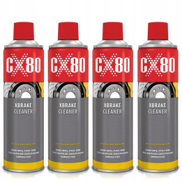 CX80 ODTŁUSZCZACZ ZMYWACZ DO HAMULCÓW 4x 600ml