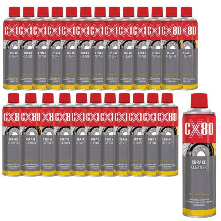 CX80 ODTŁUSZCZACZ ZMYWACZ DO HAMULCÓW 24x 600ml