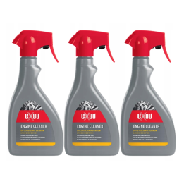CX80 ENGINE CLEANER 600ML - Preparat do mycia silników samochodowych x3