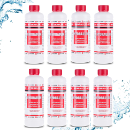 8x Hydraulik 1L płyn do udrażniania rur kanalizacyjnych syfonów Normatek
