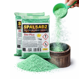 2x SPALSADZ KATALIZATOR 1 KG DO CZYSZCZENIA SADZY W KOMINACH I KOTŁACH