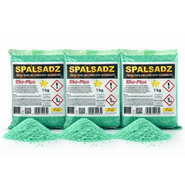 3x SPALSADZ KATALIZATOR 1 KG DO CZYSZCZENIA SADZY W KOMINACH I KOTŁACH