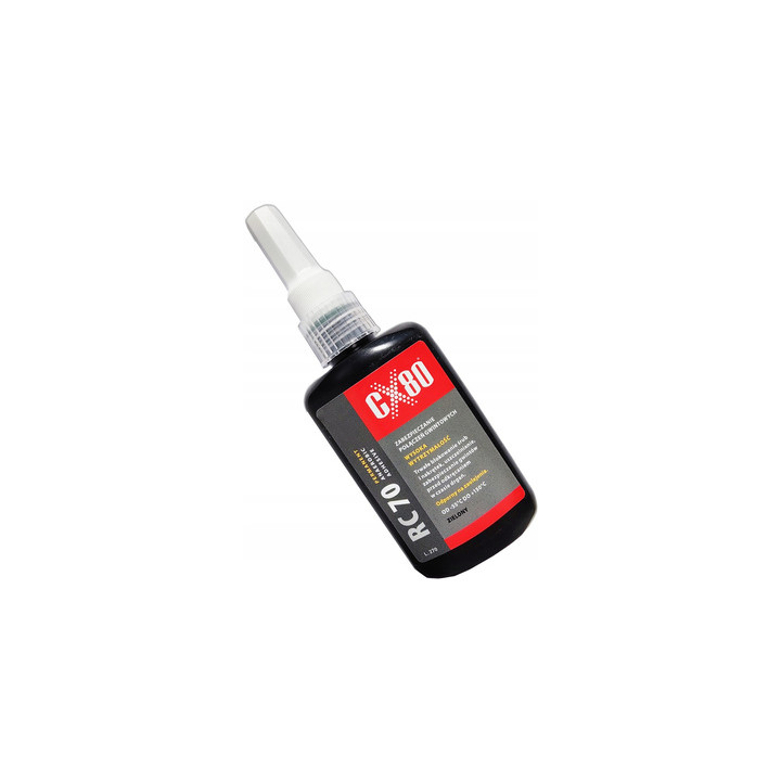 Zestaw 2 x KLEJ ANAEROBOWY USZCZELNIENIE  DO METALI GWINTÓW ŚRUB 50ML RC70 CX80