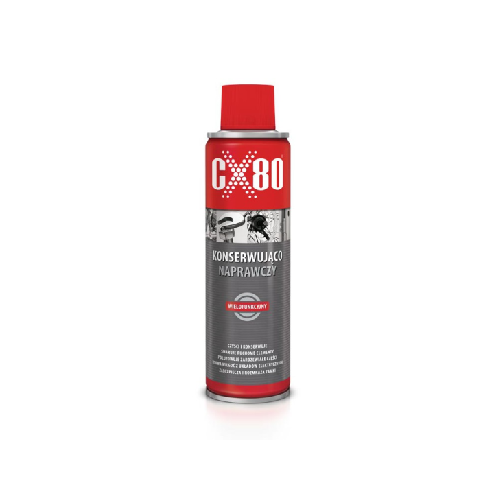Zestaw 2 x CX80 PŁYN KONSERWUJĄCO-NAPRAWCZY MULTIFUNKCYJNY 250ML UNIWERSALNY ŚRODEK
