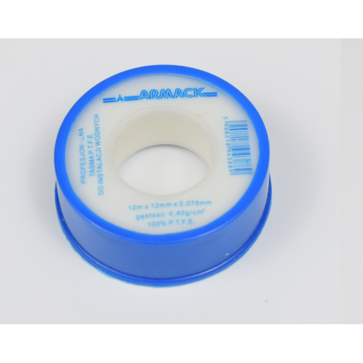 Zestaw 2 x TAŚMA PTFE 12 MM X 12 M X 0,08 MM