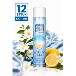 ZESTAW 12 x NORMATEK One Shot Morning Fresh neutralizator zapachów 600 ml