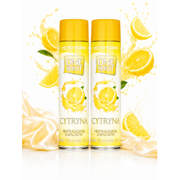 ZESTAW 2 x NORMATEK One Shot Cytryna neutralizator zapachów 600 ml