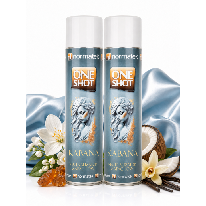 ZESTAW 2 x NORMATEK One Shot KABANA neutralizator zapachów 600 ml
