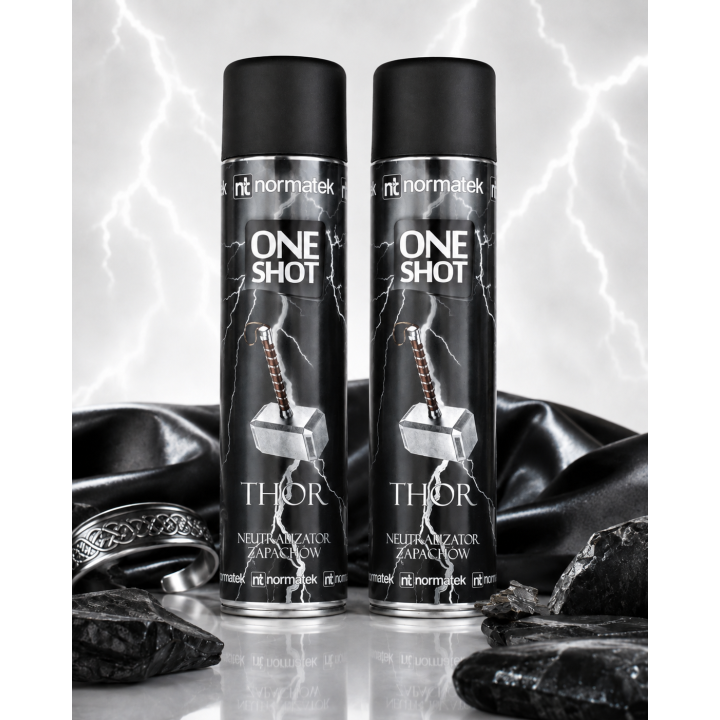 ZESTAW 2 x NORMATEK One Shot Thor neutralizator zapachów 600 ml