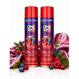 ZESTAW 2 x NORMATEK One Shot Owoce Leśne neutralizator zapachów 600 ml