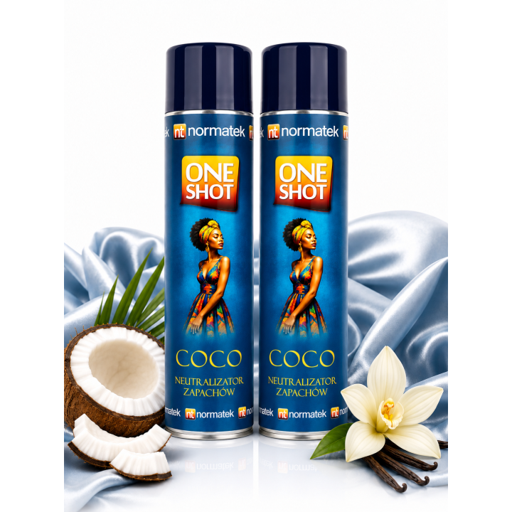 ZESTAW 2 x NORMATEK One Shot COCO neutralizator zapachów 600 ml