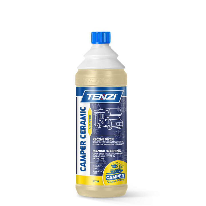 Zestaw 2 x SZAMPON CERAMICZNY DO KAMPERÓW 1L - OCHRONA UV, HYDROFOBOWY POŁYSK, NANO FORMUŁA