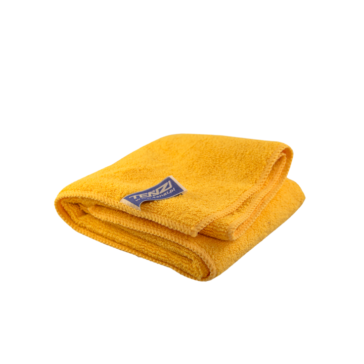 Zestaw 2 x ŚCIERECZKA Z MIKROFIBRY 400G 40X40CM ŻÓŁTA WYSOKA JAKOŚĆ DUŃSKI PRODUCENT
