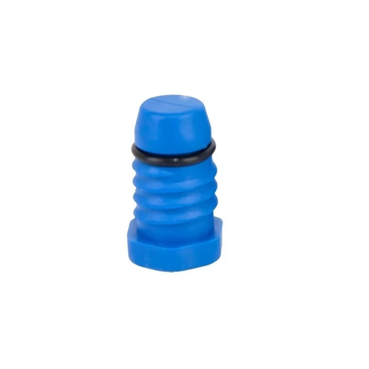 Korki do prób szczelności PEX 16x2 AlphaHeat czerwony niebieski