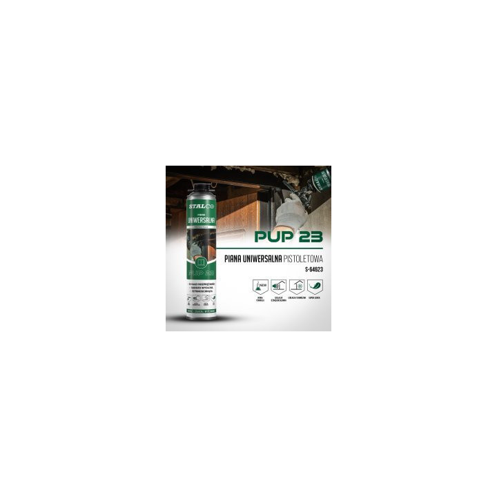 Zestaw 2 X Piana pianka Montażowa Uniwersalna STALCO 750 ml pistolet