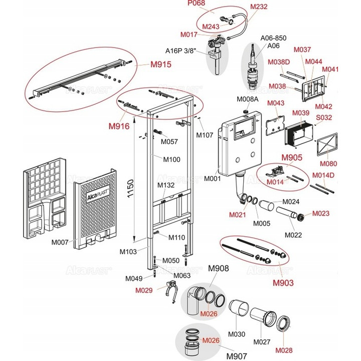 Bundle: 1 × AM101/1120 + 1 × VMD_600S + 1 × 917293