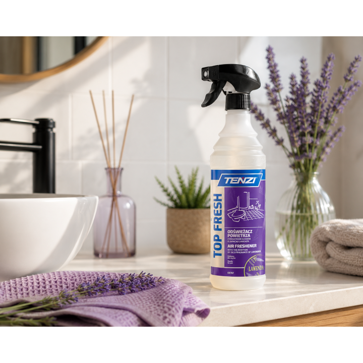 Zestaw 2 x ODŚWIEŻACZ POWIETRZA TOP FRESH LAWENDA 0,6L NEUTRALIZACJA ZAPACHÓW