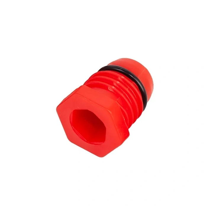 Zestaw 10 x CZERWONA Zaślepka Zatyczka Korek do prób szczelności do rur 20mm AlphaHeat