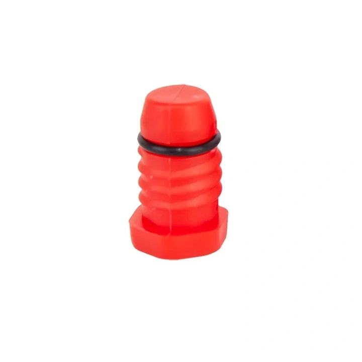 Zestaw 10 x CZERWONA Zaślepka Zatyczka Korek do prób szczelności do rur 16mm AlphaHeat