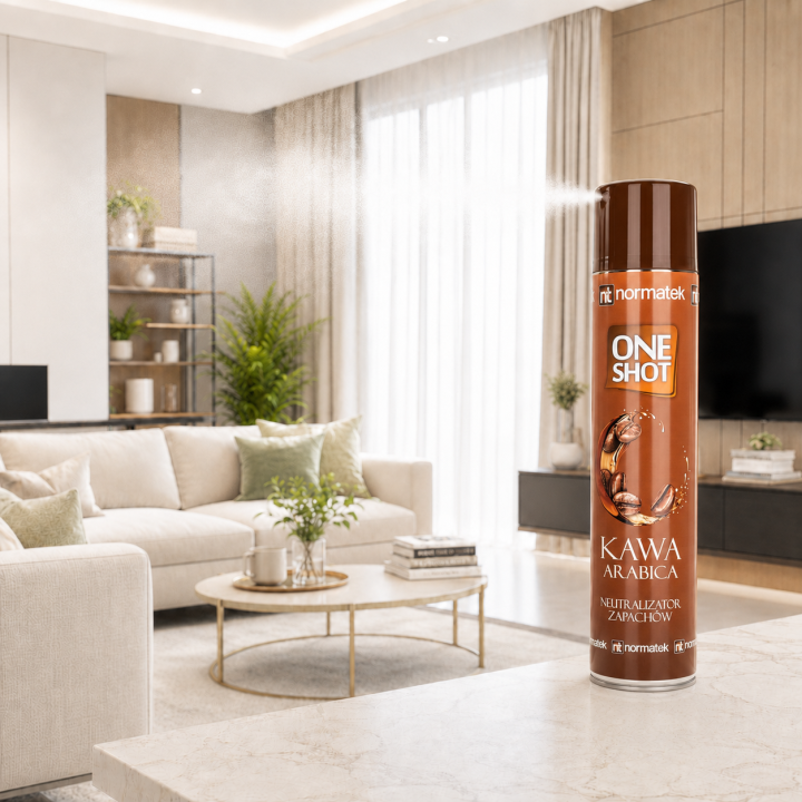 ZESTAW 12 x NORMATEK One Shot Coffee Arabica neutralizator zapachów 600 ml