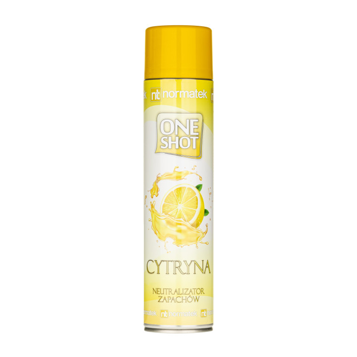 ZESTAW 2 x NORMATEK One Shot Cytryna neutralizator zapachów 600 ml