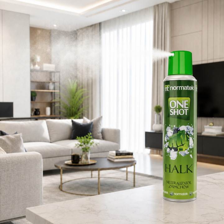 ZESTAW 2 x NORMATEK One Shot Halk neutralizator zapachów 600 ml