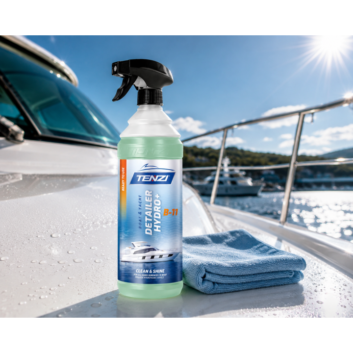 Zestaw 2 x SZCZEGÓŁOWY PREPARAT HYDROFOBOWY HYDRO+ B-11 1L: UV OCHRONA I BŁYSK ŁODZI