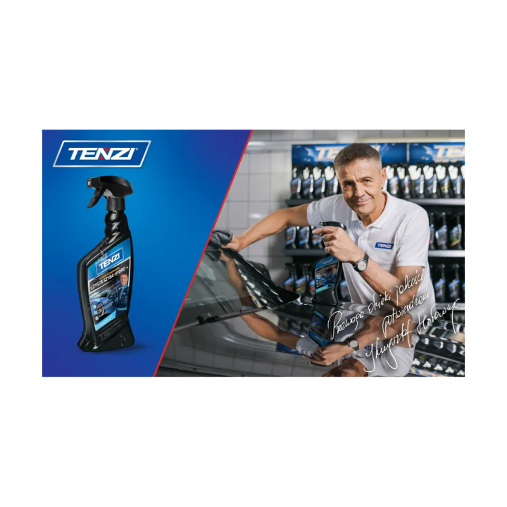Zestaw 2 x PROFESJONALNY PŁYN DO SZYB SAMOCHODOWYCH HYDRO+ 0.6L PERFEKCYJNA CZYSTOŚĆ