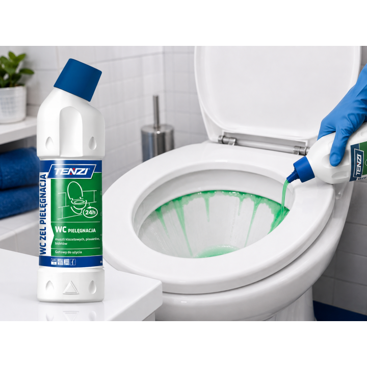 Zestaw 2 x TENZI 750ML Żel Do WC Toalet Czyszczenie Sanifikacja Osadów Powierzchni