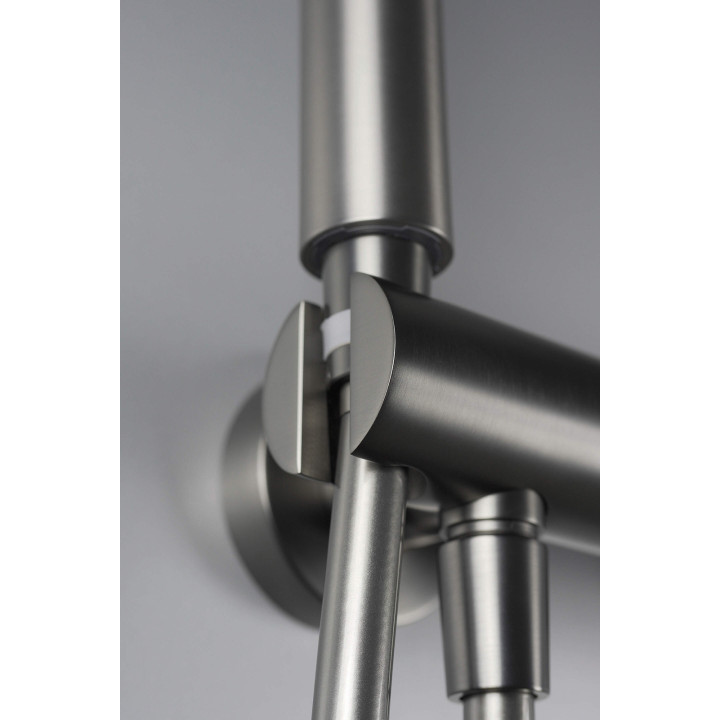 Bateria prysznicowa z zestawem prysznicowym titanium BQS D41M