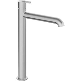 Bateria umywalkowa wysoka stała stal silia BQS F20K – Deante