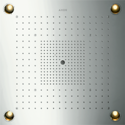 Axor ShowerSolutions ShowerHeaven 720/720 3jet z oświetlenia, Stal Szlachetna Optyczna