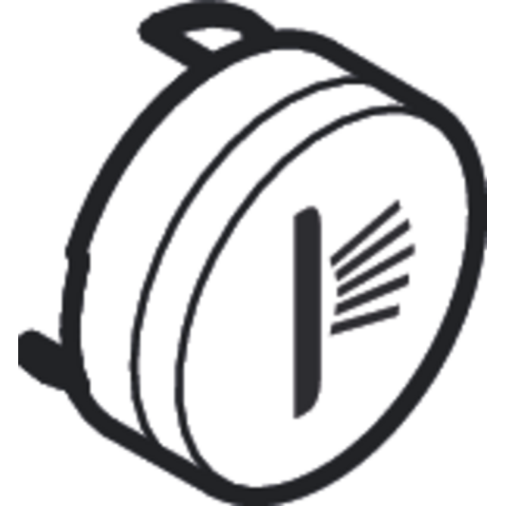 Hansgrohe Symbol dysza boczna, Czarny Matowy